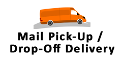 Mail Pick-Up / Drop-Off Delivery, MA, RI, NH, ME