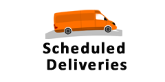Scheduled Deliveries, MA, RI, NH, ME
